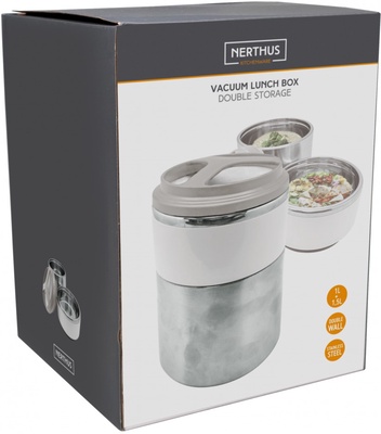 Termo de Solidos de Doble Pared de acero Inoxidable 1,5 litro